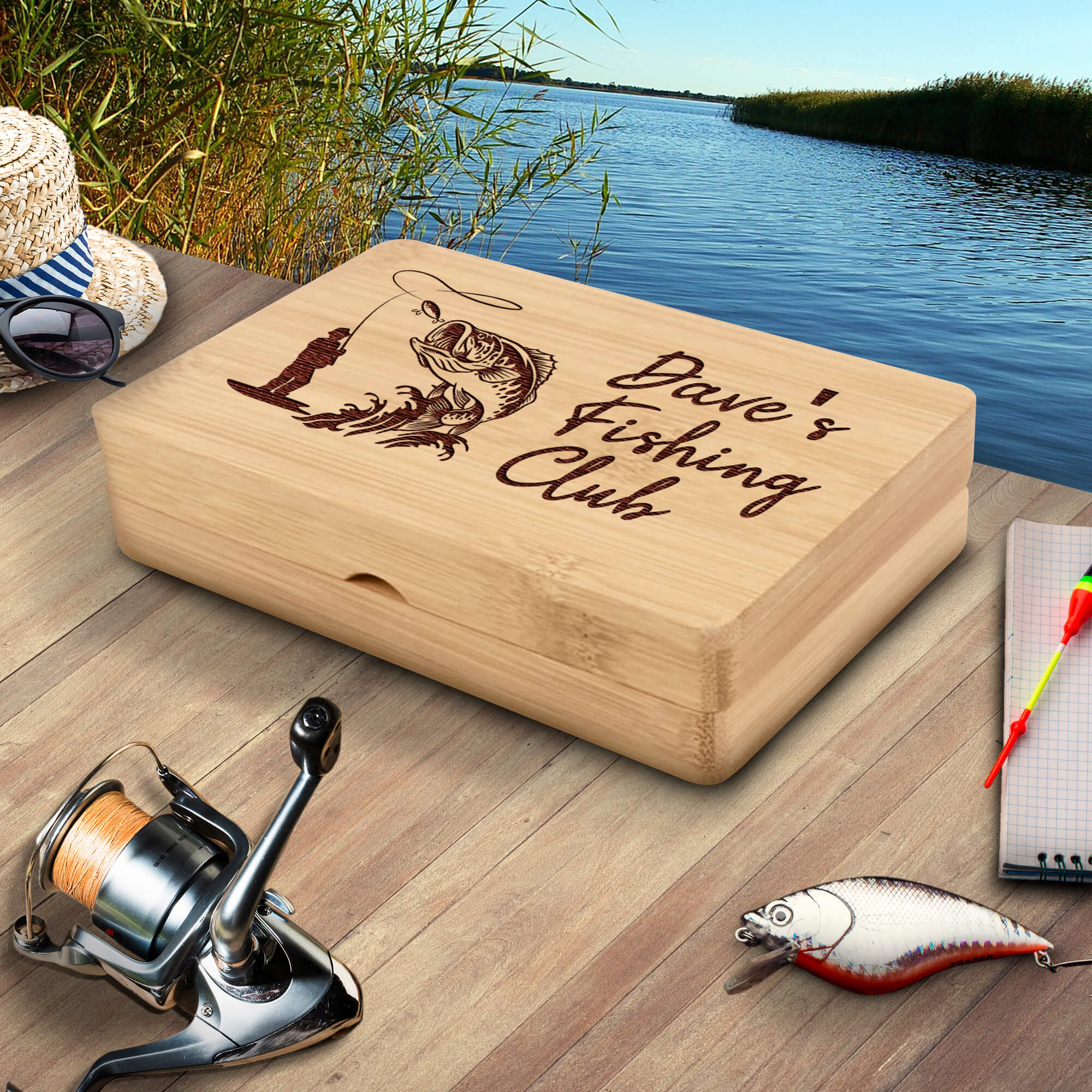 Fishing Fathers Day Gift-personalized Fishing Lure-engraved