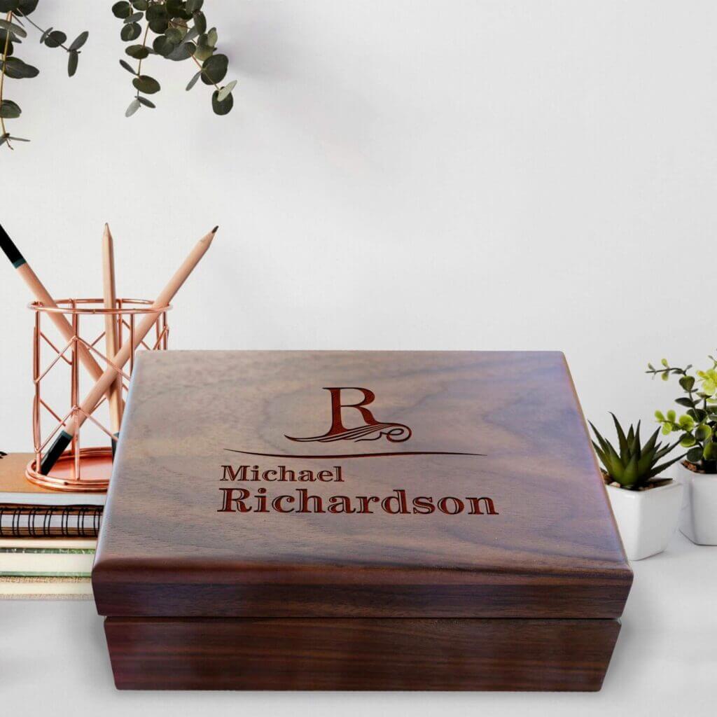 Custom Order Boxes: Men's Jewelry or Valet Boxes