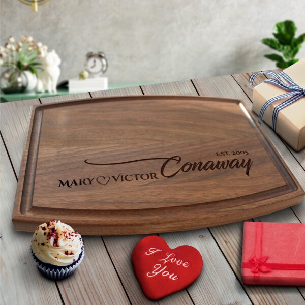 Personalized Wedding Gift Newly Wed Gifts for the Couple Gifts Anniversary  Cutting Board Charcuterie Board, Birthday, Christmas, Valentines