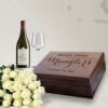 Elegant Wooden Wedding Card Box: Gift for the Bride and Groom - Aspera Design