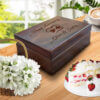 Walnut Storage Box: Exquisite Walnut Wood Keepsake Box - Aspera Design