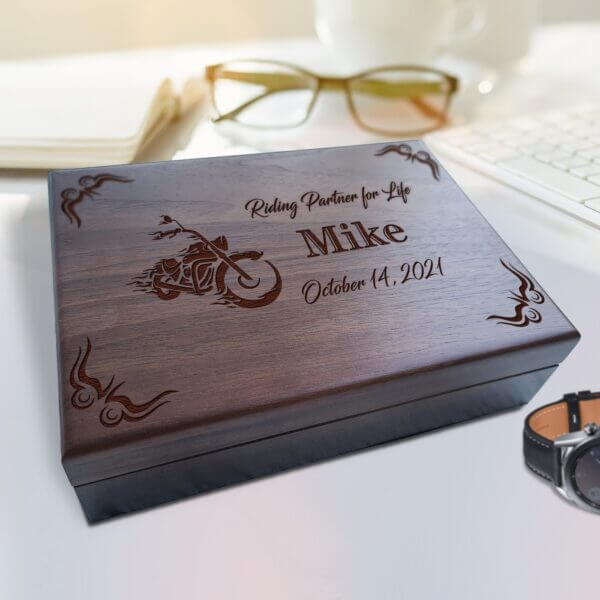 Jewelry Gift Box: Unique Gifts for Bike Riders with a Wedding Invitation Box - Aspera Design