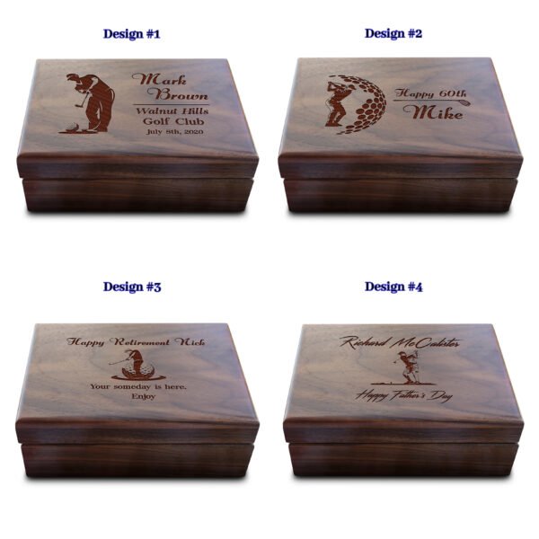  BOBI CARE Custom Best mom Since Gift for Men Unique Golf Gifts,  Personalized Great Grandpa Gifts Custom Golf Keepsake Box, Engraved i Miss  You Gift for him Personalized Golf Gift
