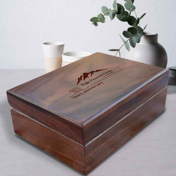 Custom hardwood boxes for special purposes