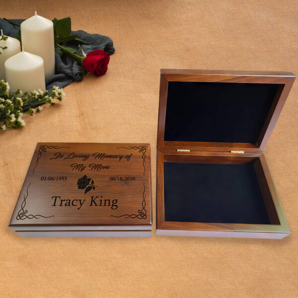 Aspera Design's Wood Storage Box: Birthday Gift Box for Mom - Thoughtful, Practical, and Elegant