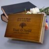 Custom Wooden Memorial Boxes with Engraving: Thoughtful Remembrance Gifts - Aspera Design