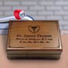 Wooden keepsake box for doctors, personalized gift- Aspera Design