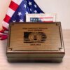 Military-themed U.S. Air Force Memory Box featuring aircraft silhouette